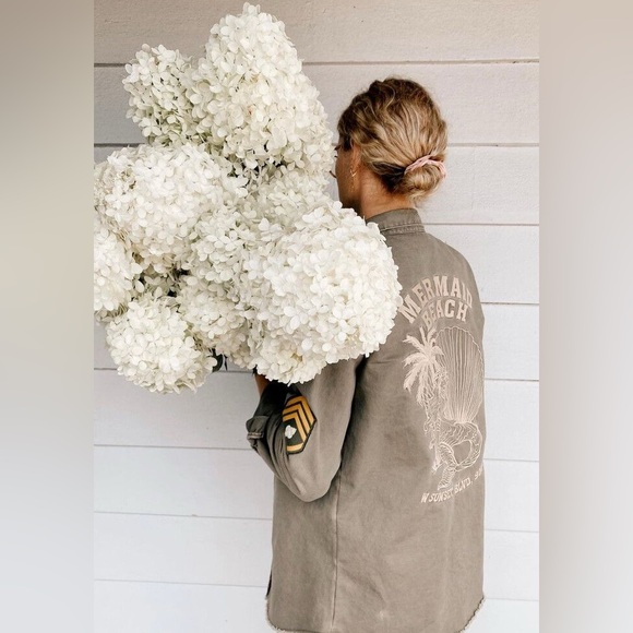 Spell Mermaid Twill Jacket Khaki BNWT Size XL - Picture 2 of 10